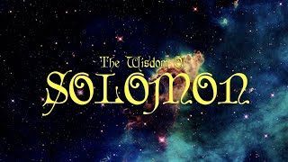 The Book Of The Wisdom Of Solomon Apocrypha [upl. by Anaeirb599]