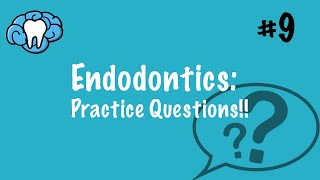 Endodontics  PRACTICE QUESTIONS  INBDE ADAT [upl. by Arreis]