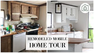 UNBELIEVABLE SINGLE WIDE MOBILE HOME RENOVATION  Before and After  Mobile Home Investing [upl. by Seale594]