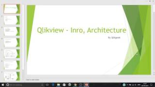 Introduction to Qlikview  Qlikview Architecture  Qlikview vs Traditional BI Tools [upl. by Carlo]