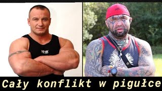 CAŁY KONFLIKT Marcin Różalski vs Mariusz Pudzianowski [upl. by Hgielek]