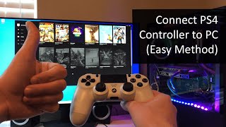 How to Connect PS4 Controller to PC Easy Method [upl. by Ag]