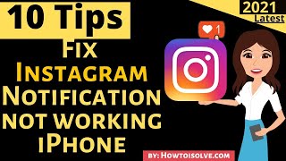 Fixed Instagram Notifications not working on iPhone iPad iOS 18 2024 Updated [upl. by Costin]