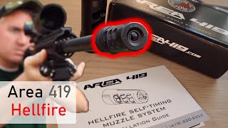 Area 419 Hellfire Review  The lowest recoiling muzzle brake ever [upl. by Odracer]