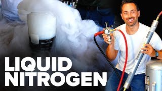 Making Liquid Nitrogen From Scratch [upl. by Anedal]