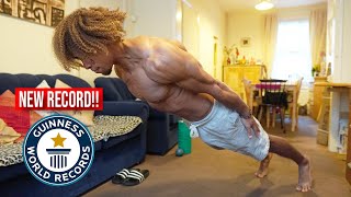 Real NO HANDS Push Up Challenge  New Record Can You Beat Me [upl. by Vasilis796]