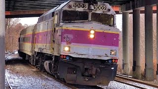 Boston MBTA Commuter Trains [upl. by Beacham]