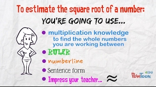 How to Estimate Square Root [upl. by Ihsoyim969]