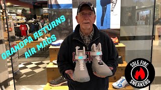 GRANDPA RETURNS NIKE AIR MAGS [upl. by Nodnal892]