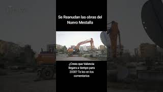 Se reanudan las obras del NOU MESTALLA [upl. by Nevs]