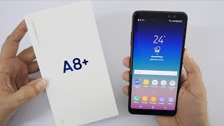 Samsung Galaxy A8 Unboxing amp Overview A Selfie Centric Smartphone [upl. by Demetris]