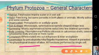 Phylum Protozoa  General Characters and Classification [upl. by Riamu]