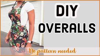 How To Make Overalls from Scratch  Sew Addicts [upl. by Wichman]