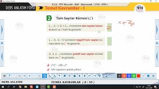 TYT Hazırlık Matematik  Temel Kavramlar 1 📣 [upl. by Eelnayr]