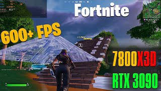 7800X3D amp RTX 3090  Fortnite Performance Mode  Chapter 4 S3 [upl. by Lahcsap]