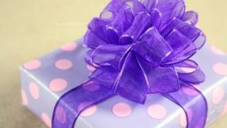 Moño Pom Pom  Puffy  How to Gift Bows [upl. by Naik345]