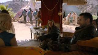 Game of Thrones 3x08  khaleesi meets the second sons [upl. by Shena]