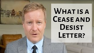 Cease and Desist Letters [upl. by Deanna591]