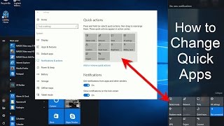 Windows 10 Action Center Customized  Windows 10 tips and tricks  Free amp Easy [upl. by Namwen]