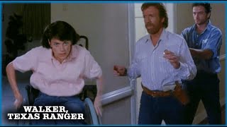 Wheelchair Takedown  Walker Texas Ranger [upl. by Aloap21]