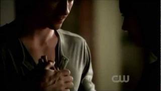 3x06 Damon amp Elena training scene Vampire Diaries [upl. by Denver926]