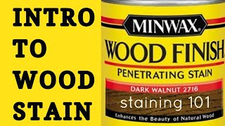 Introduction to Wood Staining [upl. by Latin]