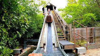 Pirate Falls Treasure Quest 4K Front Seat POV  Legoland Windsor [upl. by Rouvin]