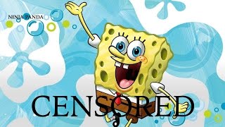 SPONGEBOB  Unnecessary Censorship  Try Not To Laugh [upl. by Alaek]