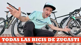 Todas las bicis de Zugasti  Ibon Zugasti [upl. by Atinat]