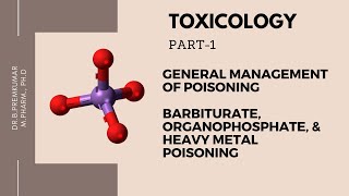 Toxicology Part1General principles of treatment of poisoning [upl. by Amil682]