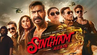 Singham Again Movie in Hindi 2025  Singham Ajay Devgan  Akshay Kumar Tiger Shroff Deepika [upl. by Ecydnarb]