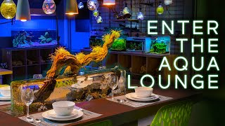 Touring THE AQUA LOUNGE — Epic Shop Tour [upl. by Blancha]