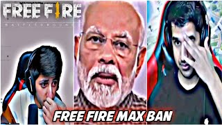 FREE FIRE MAX Ban  Sad Status 😭 FREE FIRE MAX Ban In India Sad Status Edit [upl. by Otti553]