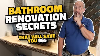 Bathroom Renovation Secrets to Success Without Breaking the Bank [upl. by Arianna]