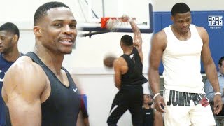 Russell Westbrook Highlights at Rico Hines UCLA Run [upl. by Doroteya]