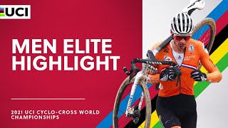 Men Elite Highlights  2021 UCI Cyclocross World Championships [upl. by Eon59]