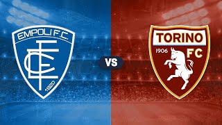 Empoli vs Torino 🔴Live Match Today⚽🎬 [upl. by Eeuqram621]