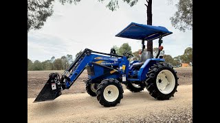 New Holland T1520 Tractor [upl. by Akinet512]