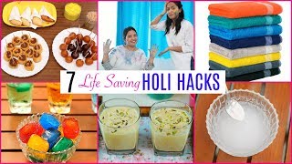 7 LIFE Saving HOLI Hacks for KITCHEN amp HOME  CookWithNisha [upl. by Graniah]