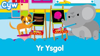 Cân yr Ysgol Cyws School song  Cyw  S4C [upl. by Leventhal424]