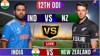 Live India Vs New Zealand Live  IND Vs NZ Live Match Today Last 30 Overs 2nd Innings livescore [upl. by Salomi]