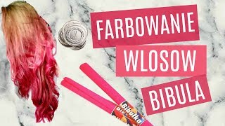 JAK ZAFARBOWAĆ WŁOSY BIBUŁĄ  FARBOWANIE ZA 1zł [upl. by Goldenberg]