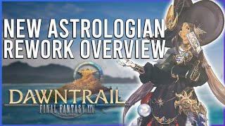 Astrologian Overview and changes  FFXIV Dawntrail Media Tour [upl. by Dressler209]