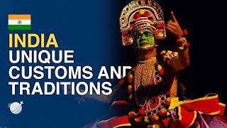 Top 10 Unique Customs and Traditions in Indian Culture [upl. by Quince]