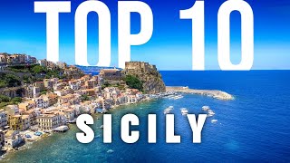 10 BEST Things To Do In Sicily  Sicily Travel Guide [upl. by Imaj]