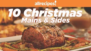 10 Easy Christmas Dinner and Side Dish Recipes  Allrecipes [upl. by Kaitlynn852]