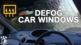 HOW TO DEFOG CAR WINDOWS SUPER FAST [upl. by Najed308]