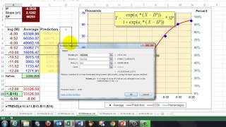 EC50 and IC50 Determination in Excel [upl. by Lamori556]