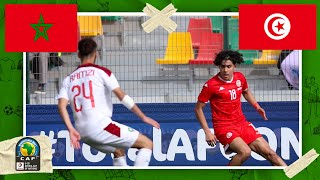 Morocco vs Tunisia  AFCON U20 HIGHLIGHTS  2262021  beIN SPORTS USA [upl. by Gabby]