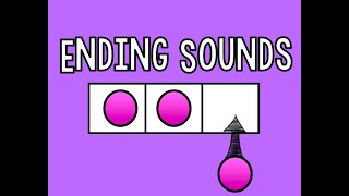 Phonics Quick Lesson Ending Sounds [upl. by Mamie]